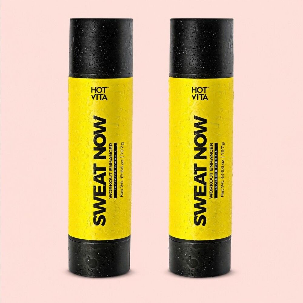 HOT VITA Sweat Now Workout Enhancer Stick 6.6 oz Lot of 2 New Sealed